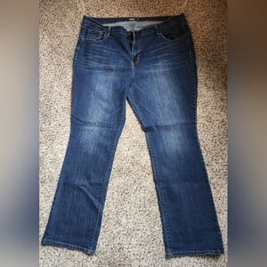 Old Navu Curvy Bootcut Jeans